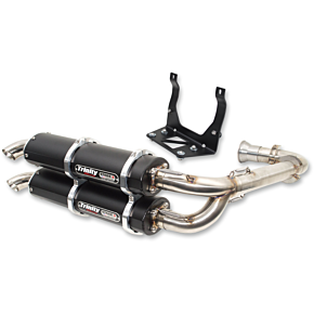 Stage 5 Dual Exhaust - Black TR-4161D-BK