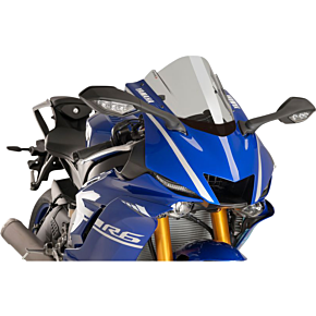 PUIG Race Windscreen - Smoke - Yamaha