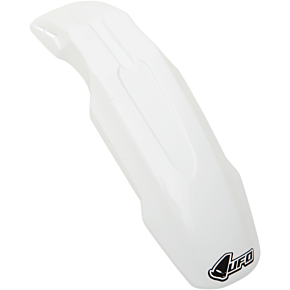 Universal Supermoto Front Fender - White PA01029-041
