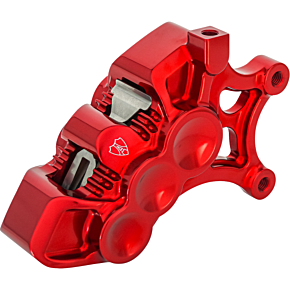Monoblock Axial Brake Caliper - 14" - Right - Red 320-113