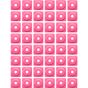 Support Plates - Pink - 5/16" - 48 Pack ASW2-3820-48