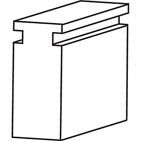 Garland Tunnel Wear Strip - Ski-Doo 04A-50001-00-01
