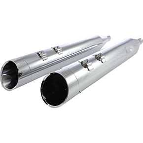 Khrome Werks 4-1/2" HP-Plus® Slip-On Mufflers - Chrome Edge 202660