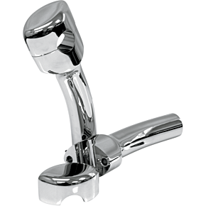 La Choppers Risers - Smooth - Pullback - 5-1/2" - Chrome LA-7402-05
