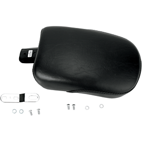 Le Pera Bare Bones Pillion Pad - Smooth - Black - Dyna LK-001P