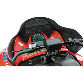 Parts Unlimited Arctic Cat Snowmobile Windshield Bag - Black - 0710-0134