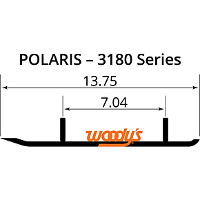 Woodys Extender Trail III™ Flat-Top® Runner EPI3-3180