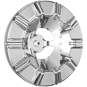 Velocity Air Cleaner Cover - 10-Gauge - Chrome 601-001