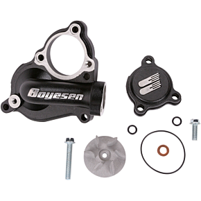 Impeller/Waterpump Cover - Black - Kawasaki/Suzuki WPK-17B
