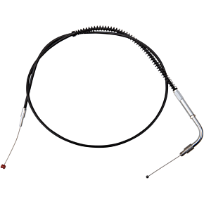 Throttle Cable - +6" - Black 101-30-30025-06