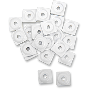 Support Plates - White - 5/16" - 48 Pack ASW2-3815-48