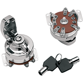 6-Pole Ignition Switch - Round Key 0909-0202