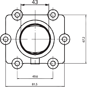 Carburetor Flange -  Arctic Cat 301739