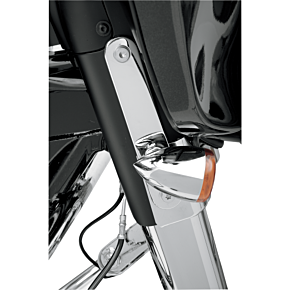 Drag Specialties Turn Signal Relocation Mount - Chrome 2020-0396