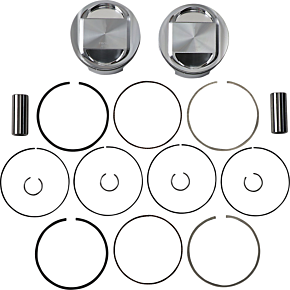 Je Pistons Piston Kit - 95" - Twin Cam 324716