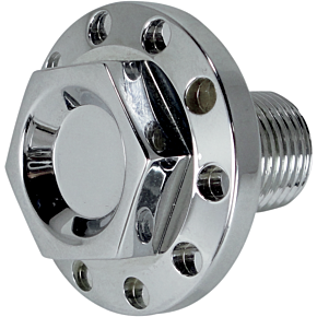 Joker Machine Steering Stem Bolt - Chrome-Plated - '99-'05 FXD | '88-'20 XL 10-011C