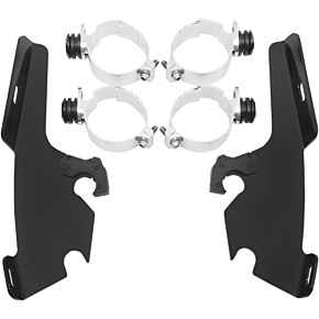 Memphis Shades Batwing Trigger Lock Mounting Kit - Valkyrie - Black MEM8999