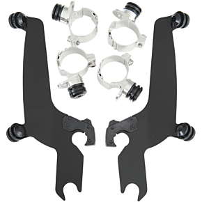 Memphis Shades Trigger Lock Sportshield Mounting Kit - VN900 Custom - Black MEB8934