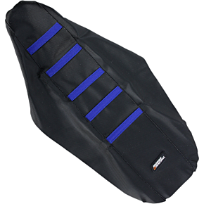 Moose Racing Ribbed Seat Cover - Blue - Yamaha - 0821-1811