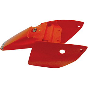 Rear Fender with Side Panels - '98-'21 KTM Orange KT03073-127