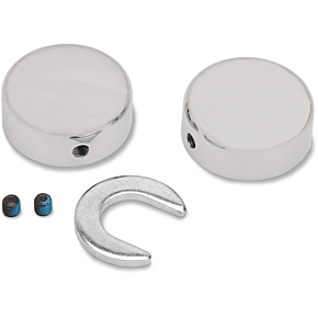Swingarm Pivot Bolt Cover - Chrome 1303-0026