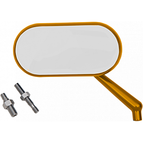 Mirror - Side View - Oval - Gold - Right 13-178