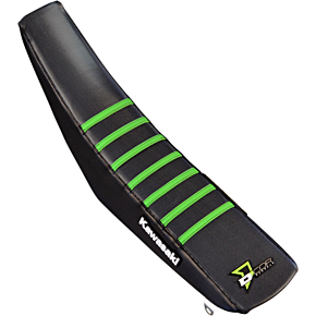 Seat Cover - Black/Green - KLX110 '03-'22 30-20-080