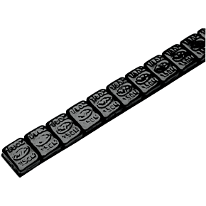 Motion Pro Steel Wheel Weight - Black - 1/8" - 18OZ