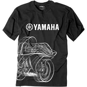 YAMAHA R1 T-Shirt -  Black -  Medium 16-88280