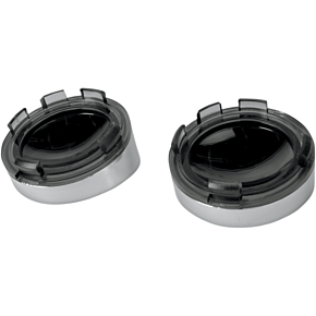 Visor-Style Bezel/Lenses - Smoke/Mirror 2020-0402