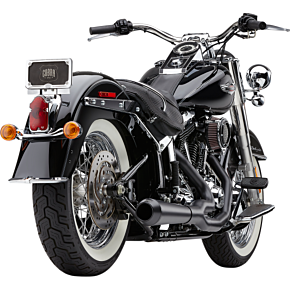 Cobra El Diablo Exhaust - Black - '12-'17 Softail 6483B