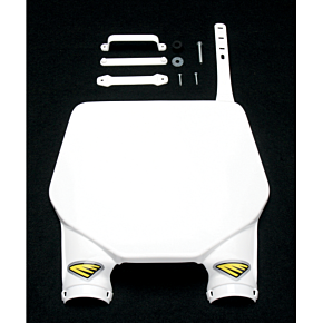 Cycra Stadium Number Plate - White 1CYC-1205-42