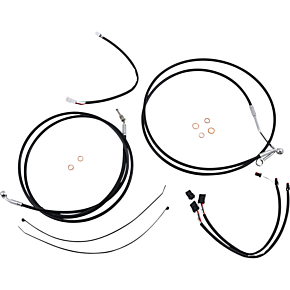 Magnum Control Cable Kit - XR - Black/Chrome 489852