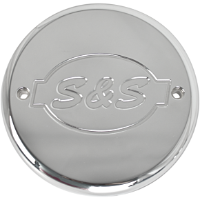 Ss Cycle Air Cleaner Logo Cover - Chrome - Chief 170-0242