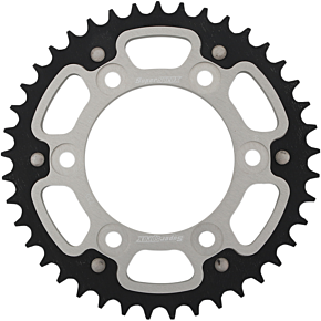 Supersprox Stealth Rear Sprocket - 41 Tooth - Silver - Ducati RST-735-41-SLV
