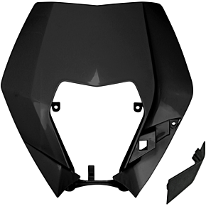 Ufo Headlight Plastic - Black KT04090001