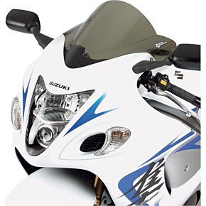 Zero Gravity Double Bubble Windscreen - Light Smoke - Hayabusa