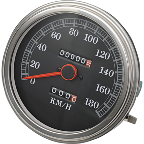 5" KPH FL-Style 2:1 Speedometer - '89-'95 Black Face 2210-0345