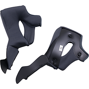 Warrant Cheek Pads - Black - XL 0134-2687