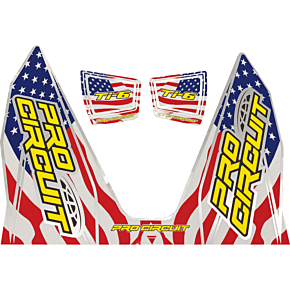 Ti-6 Decal - Stars and Stripes DC22TI6-SS