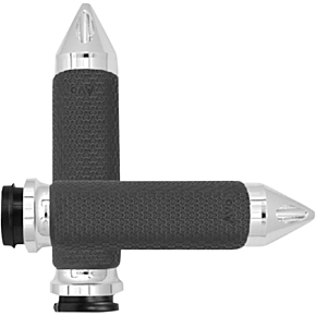 Grips - Memory Foam - Medium - Spike - TBW - Chrome MF-63A-CH-FL-SP