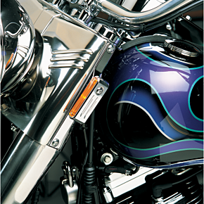 Turn Signal Mount For FLST - Chrome DS-280230