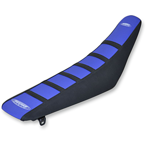 6-Ribbed Seat Cover - Black Ribs/Blue Top/Black Sides 95910KBK