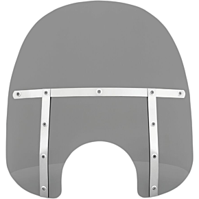 Fats Windshield - 17" - 7" Headlight - Black Smoke MEM32112