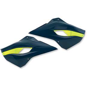 Acerbis Radiator Shrouds - Husqvarna - Dark Blue