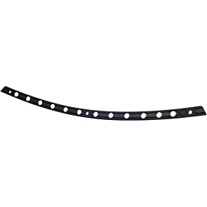 Performance Machine Pm Windshield Trim - Hole Shot - Black Ops 0209-2015HST-SM