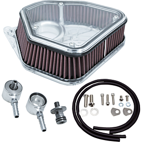 Boom Box Air Cleaner Kit - Clear Cover 1.8M8P