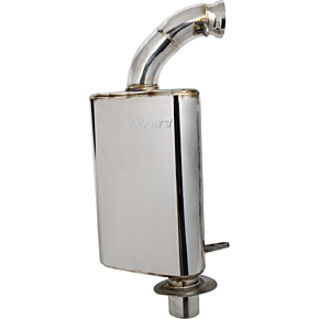 Full Velocity Slip-On Muffler - Ceramic 02-228-SS-G5