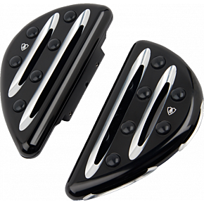 Passenger Floorboards - Deep Cut - Black 06-867