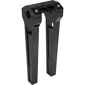 Risers - Straight - 10" - Black Anodized LA-7470-10B
